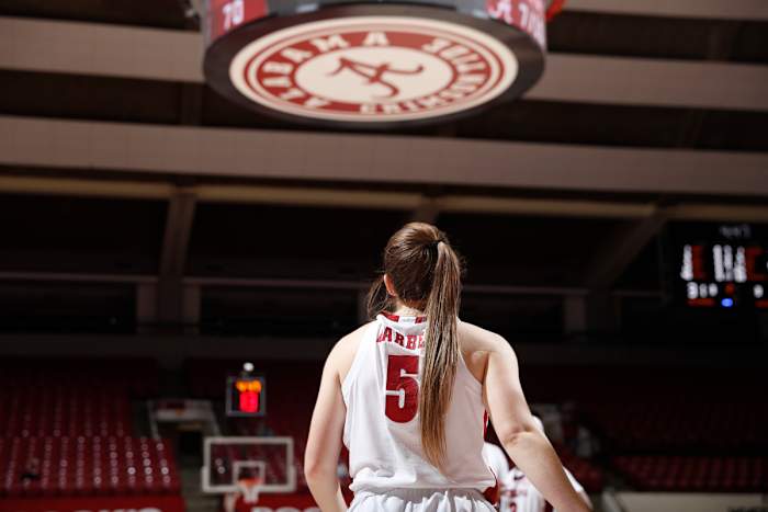 Alabama women's basketball Barber